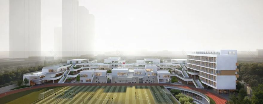 深圳吉华街道三联九年一贯制学校新建工程丨中国深圳丨香港华艺设计顾问(深圳)有限公司-66