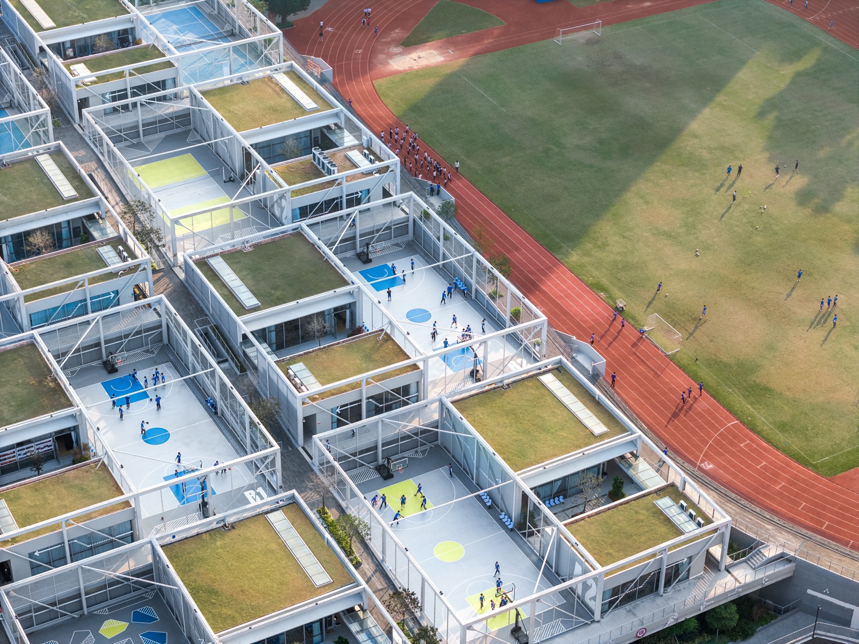 红岭高中新艺体中心丨中国深圳丨源计划建筑师事务所-45