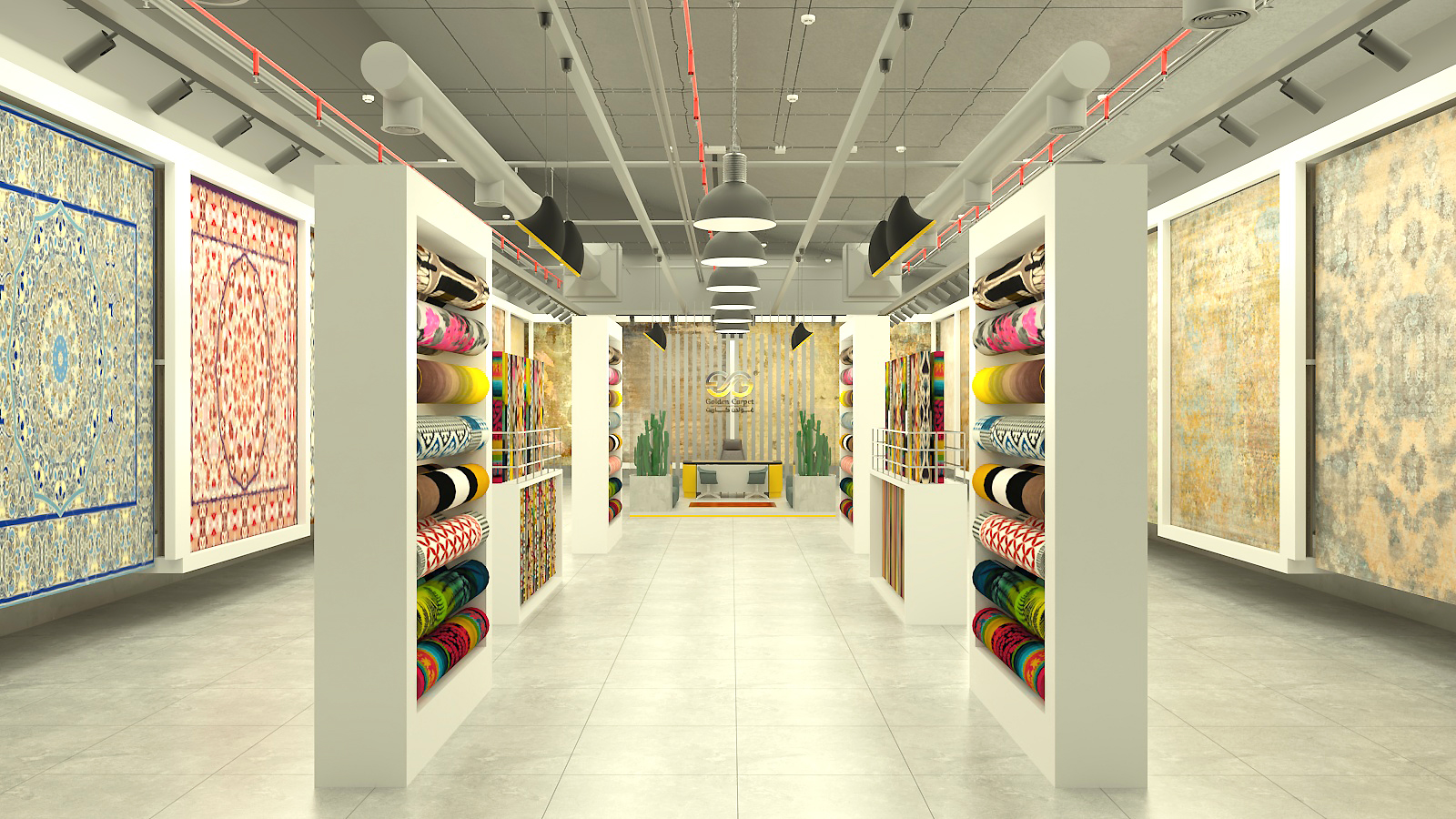 Carpet showroom in Riyadh, KSA-1