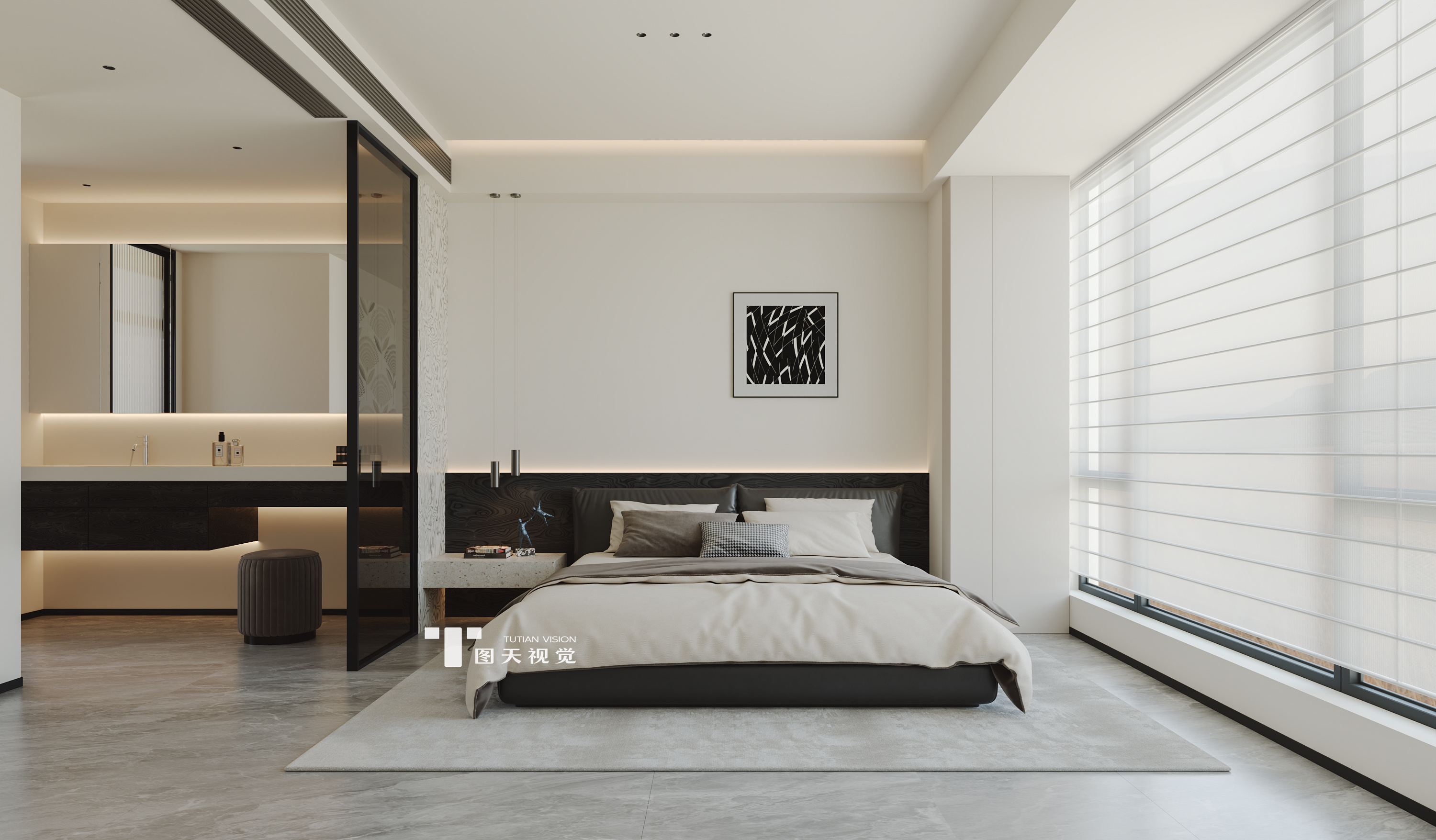 意式大平层 | 高级揉进生活的每一寸肌理-5