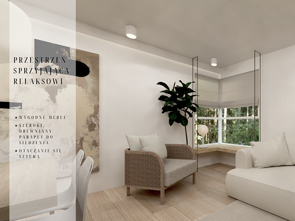 HAPTIC studio - kompleksowy projekt mieszkania 47 m2-4