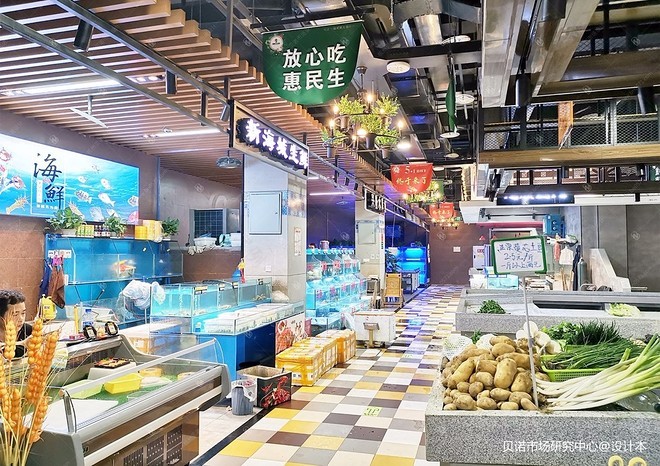 1000平米购物空间(农贸市场)装修案例-28