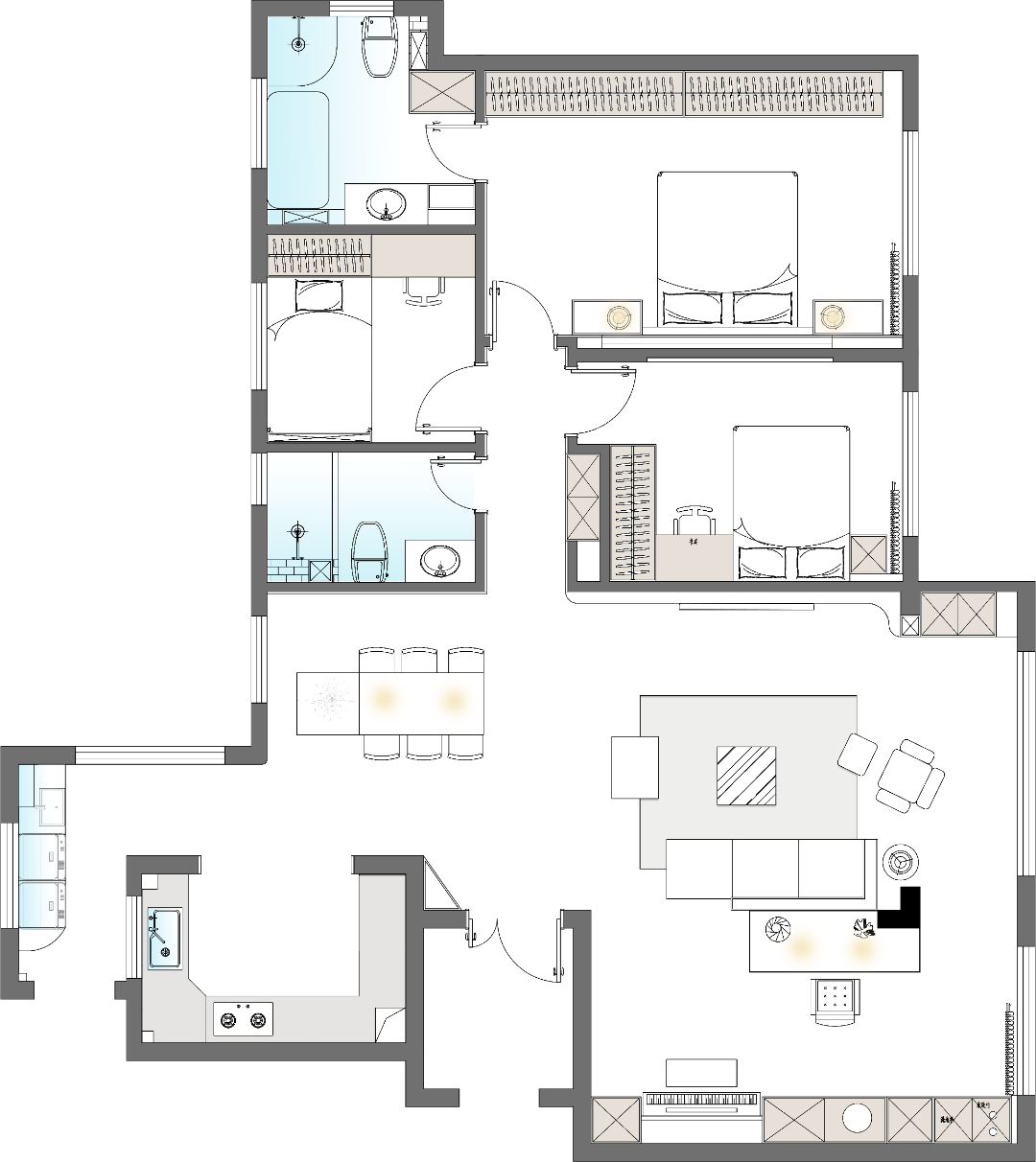 意式极简之家丨牙牙设计师-14