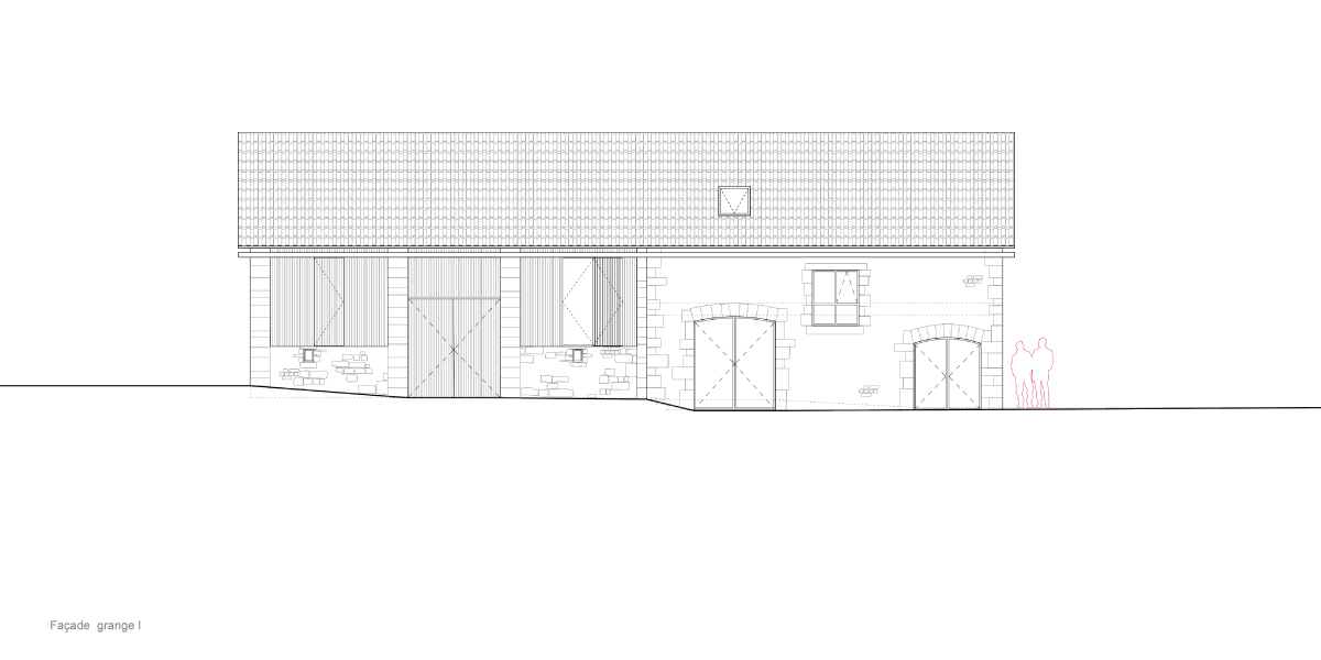 Granges Périgourdines réhabilitées en gîte - CoCo architectureCoCo architecture-2