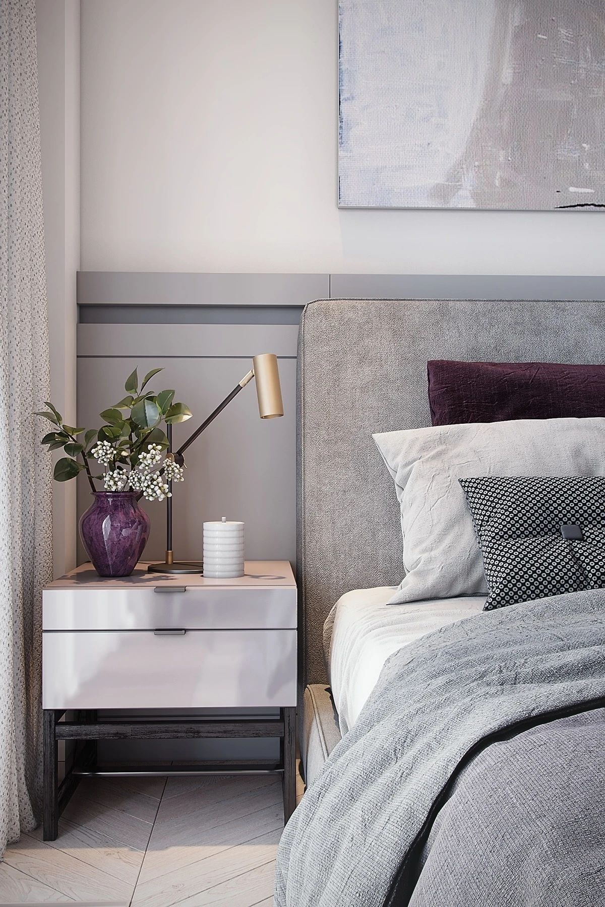 简约黑白家居设计-23