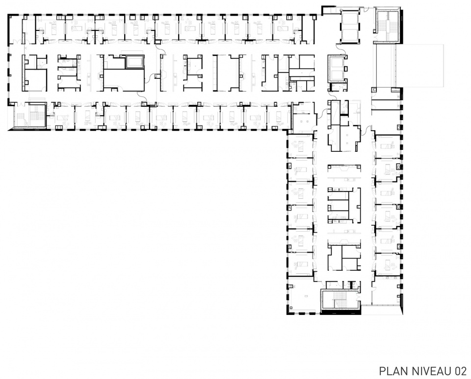 蒙特利尔圣心医院扩建丨加拿大蒙特利尔丨Provencher_Roy和Yelle Maillé-73