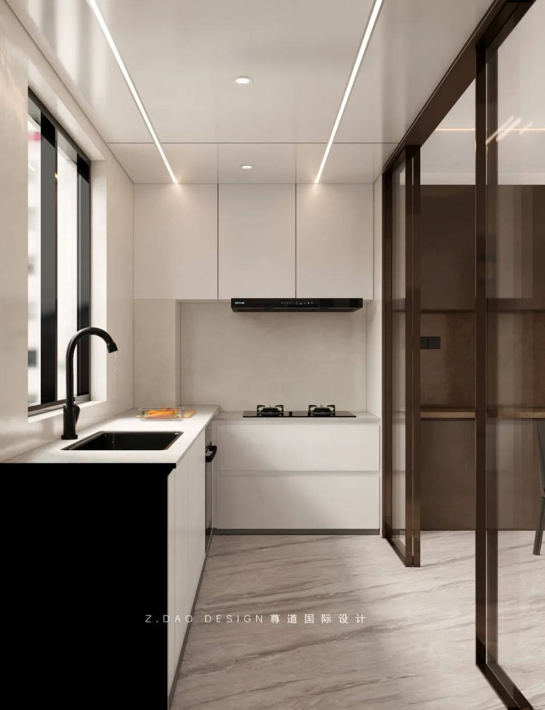 朝暮 · 合肥中海九樾意式轻奢风洋房设计丨中国合肥丨尊道国际设计-48