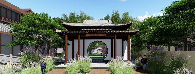 洛阳栾川-龙门酒店 | 古典园林的诗意空间-11