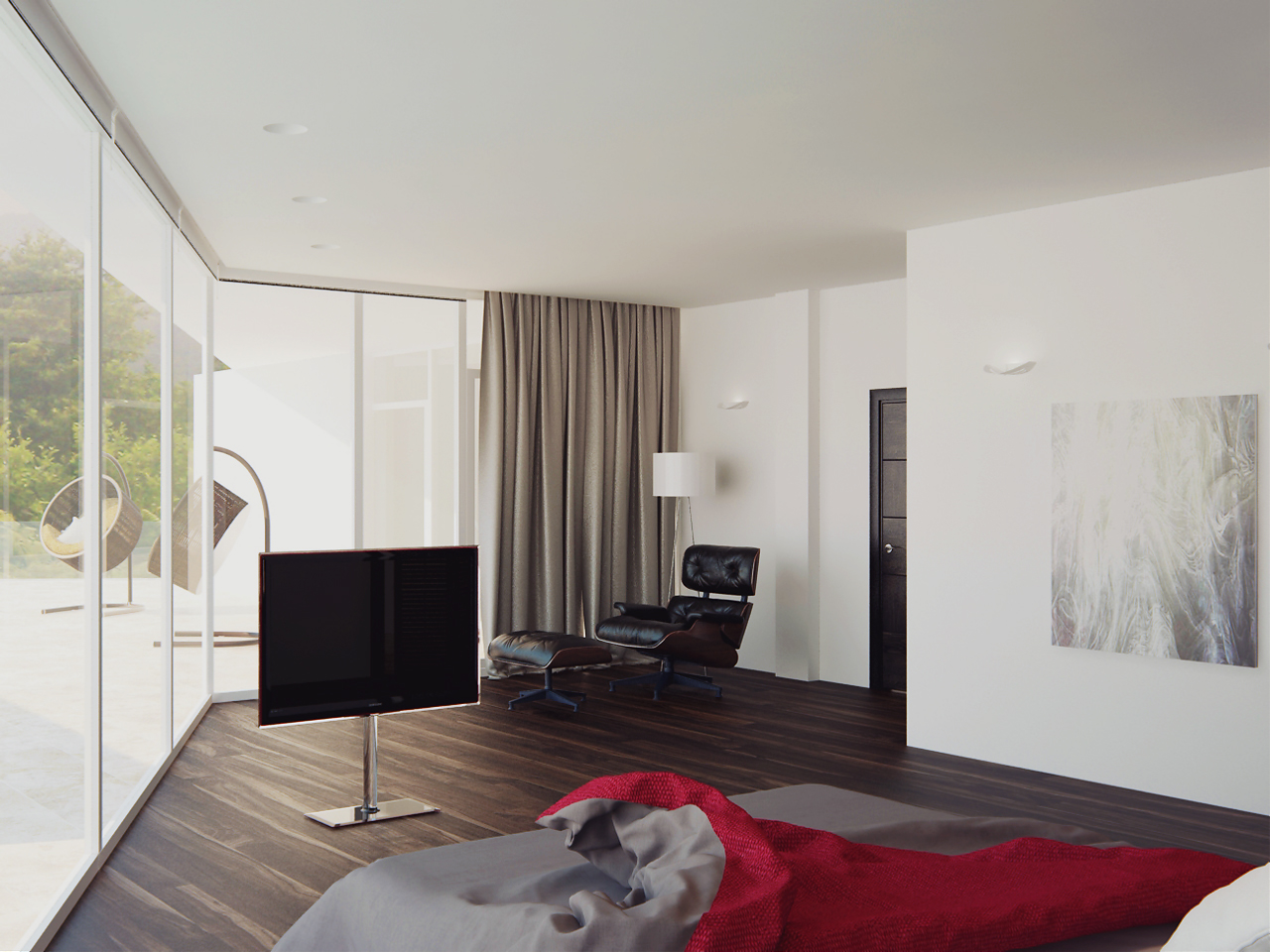 The interiors of the house in Sochi Alexandra Fedorova-1