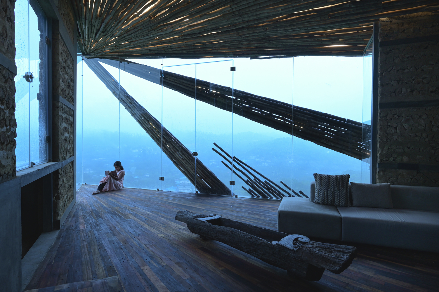 印度壁架住宅丨墙壁制造者-12