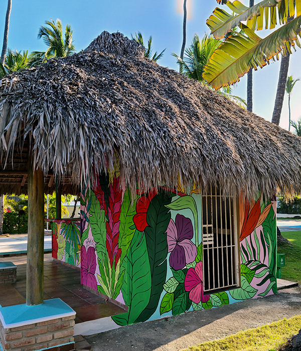 MURAL - Hotel Cortecito INN - PUNTA CANA-5