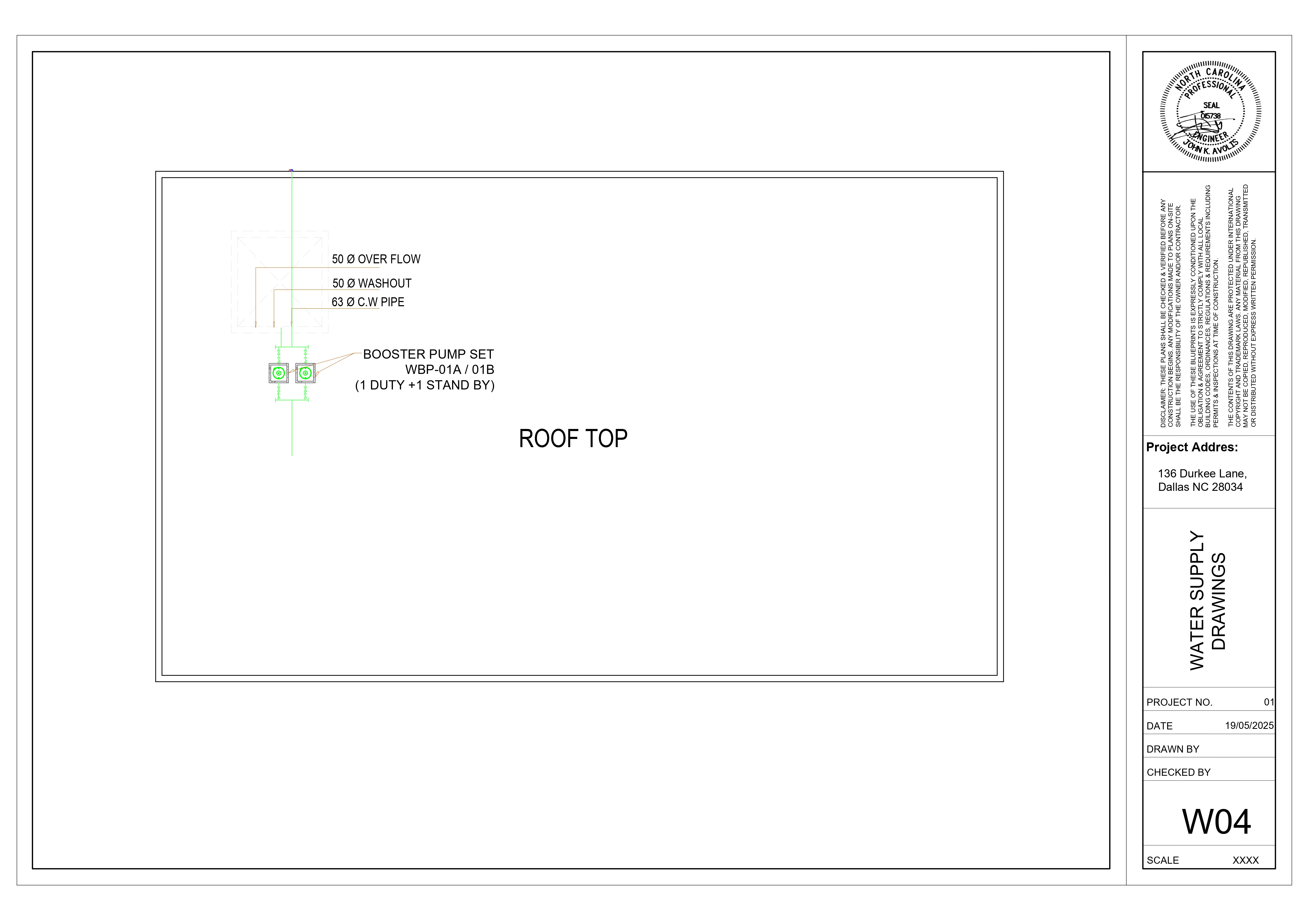 Banquet Hall – Architecture Drawing Package-13