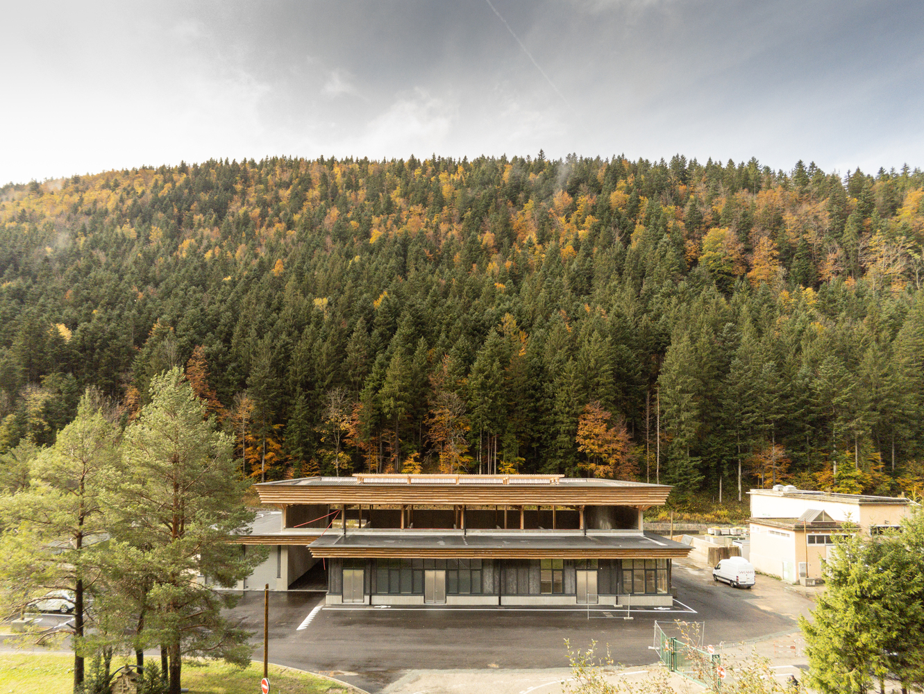 生态园区 · 法国山间木构建筑的可持续实践-7