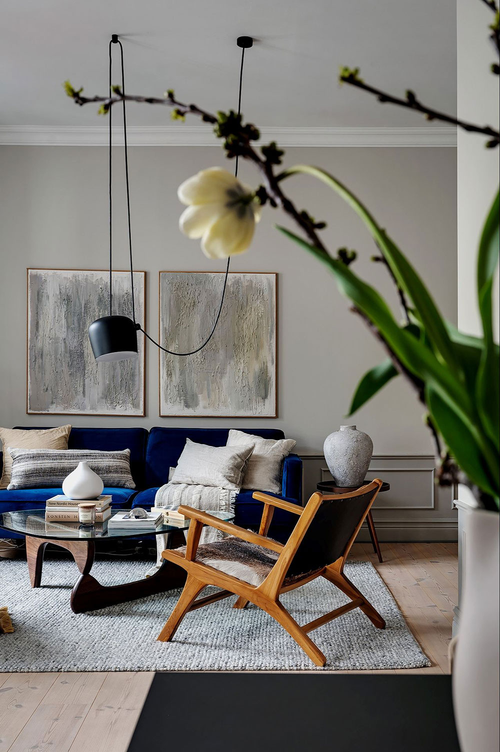 瑞典 69 平米非标准空间公寓设计-2