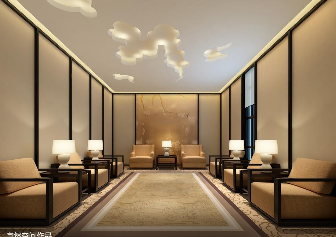 同仁堂多媒体室设计，诠释现代中式美学-24