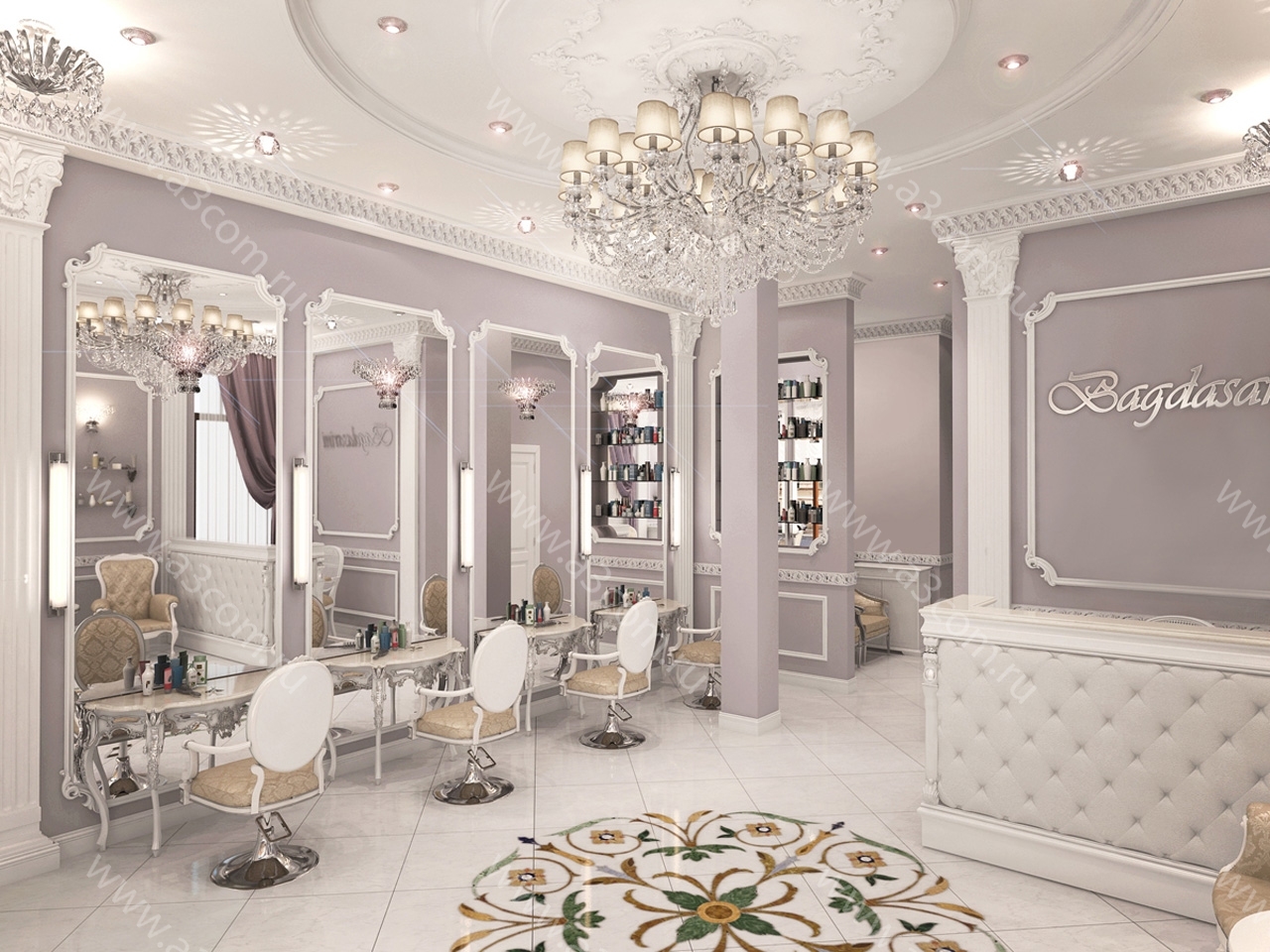 Bagdasarini美容沙龙设计丨俄罗斯莫斯科-0