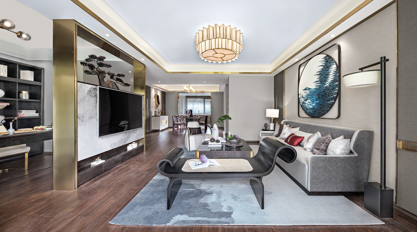 合肥当代万国府MOMA昆仑样板间G2户型-1