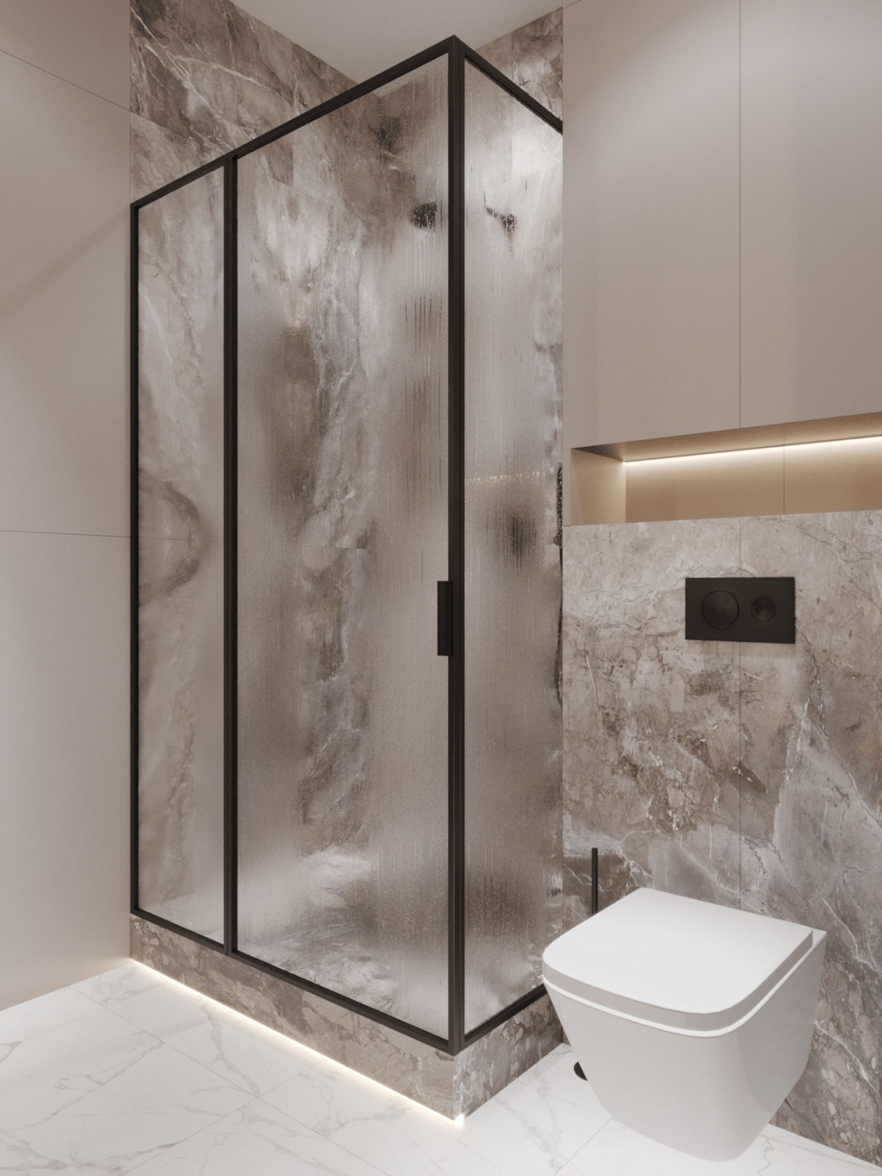 90㎡ 白色系空间设计-16