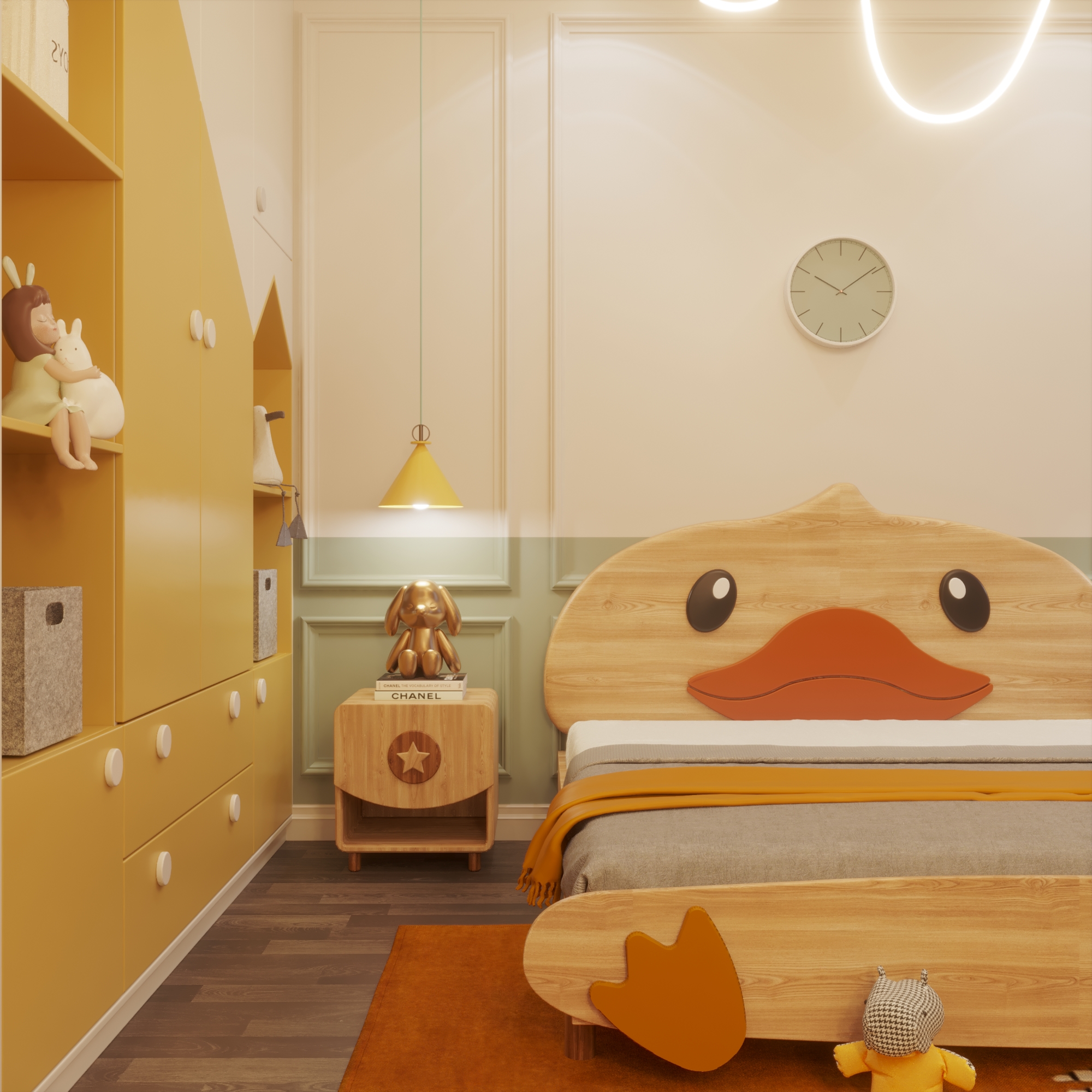 Girl Bed Room Modern-5