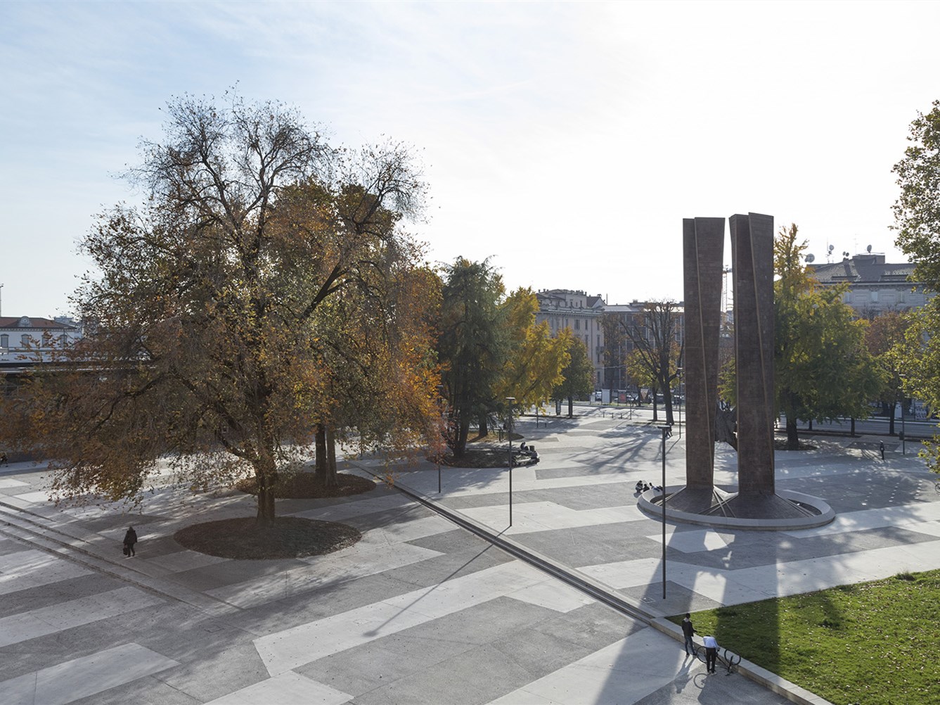 意大利贝加莫 Alpini 广场-3