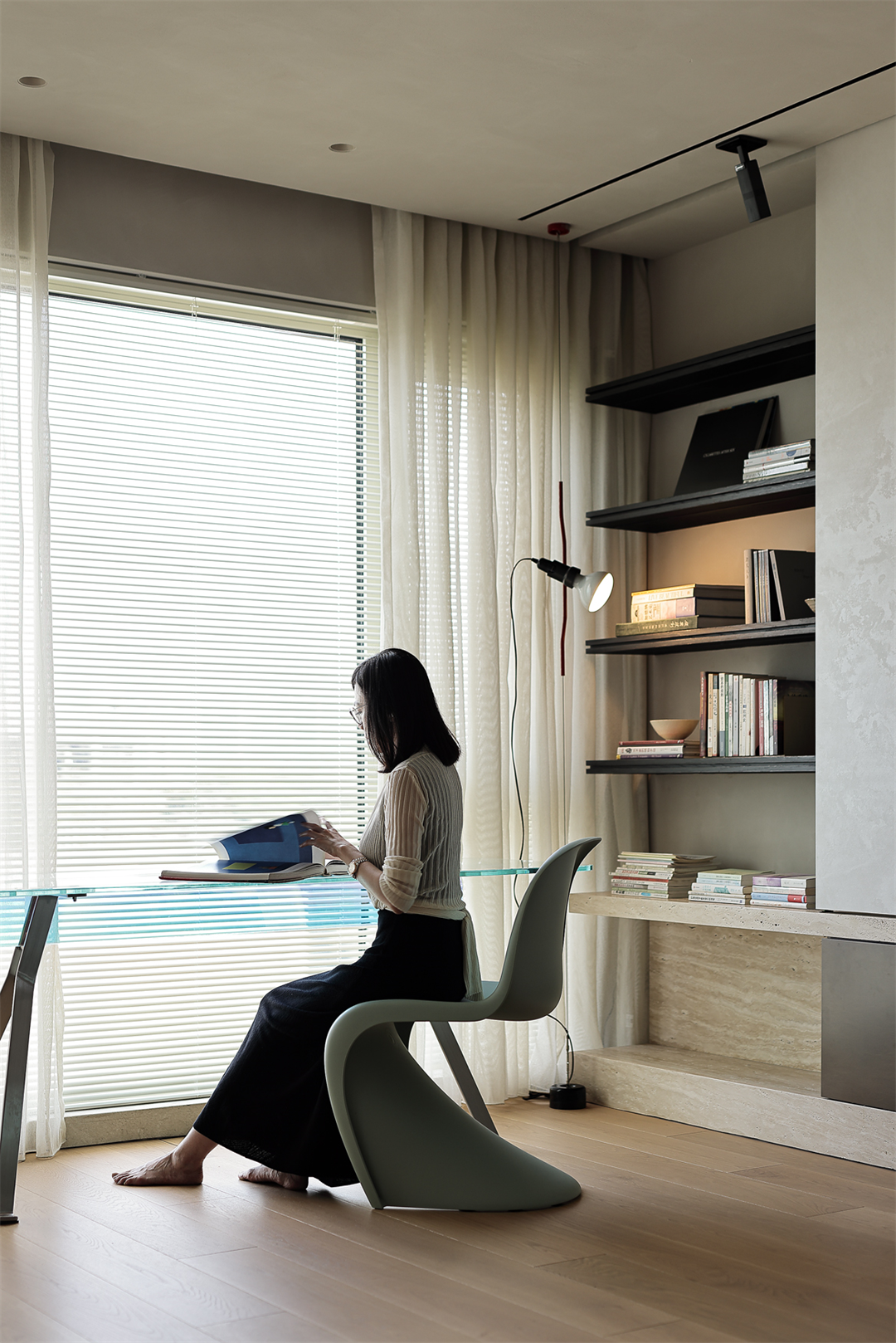 温馨艺术家居设计丨懒猫创意空间-25