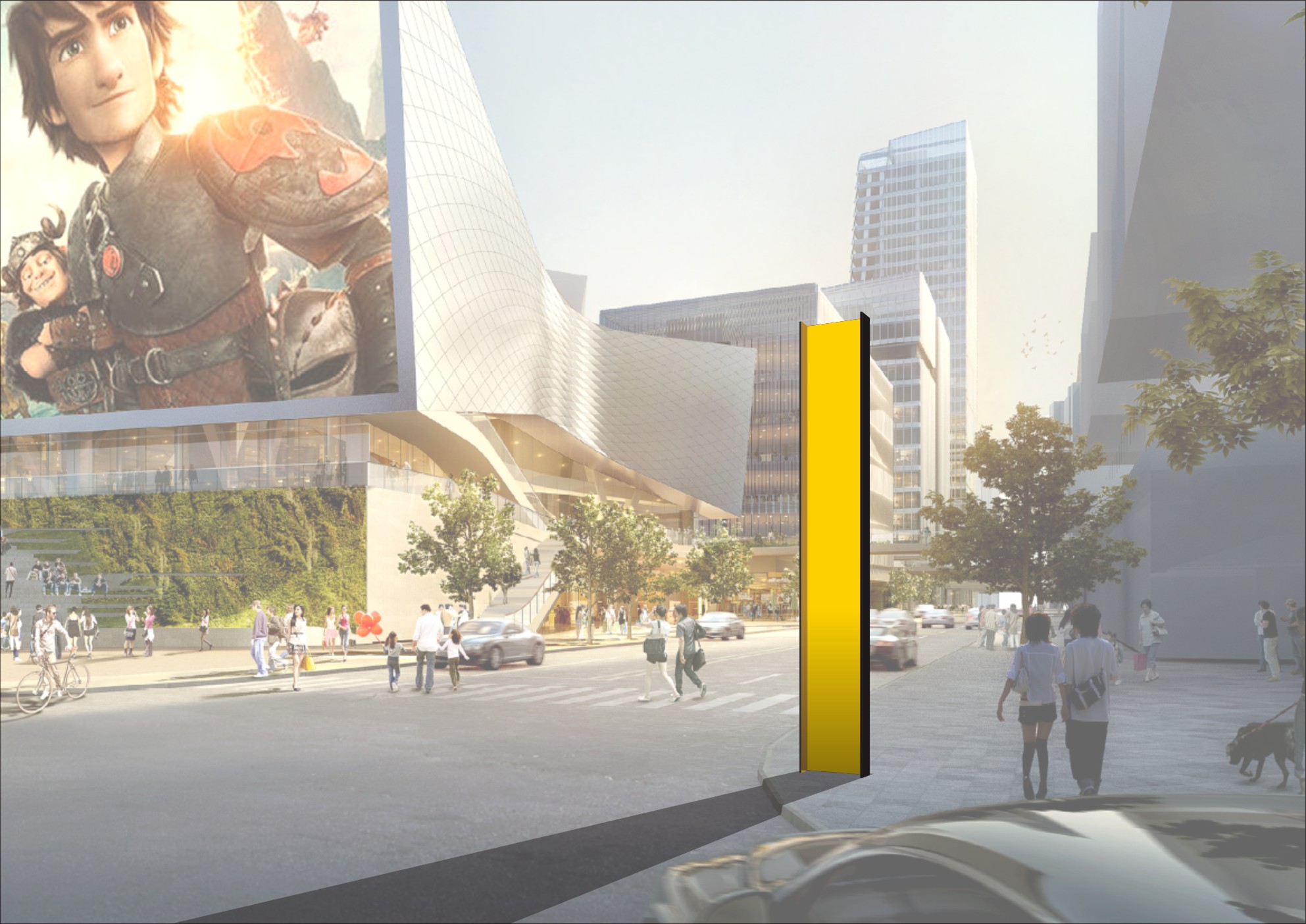 上海梦中心——标识导视设计-81