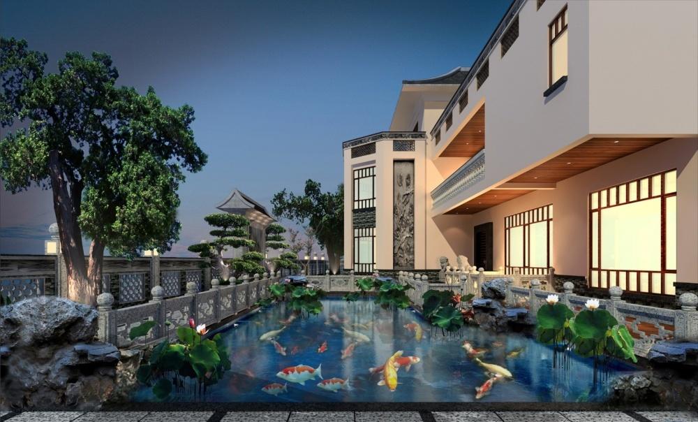 
深思设计 肇庆凤凰台壹号别墅 -5