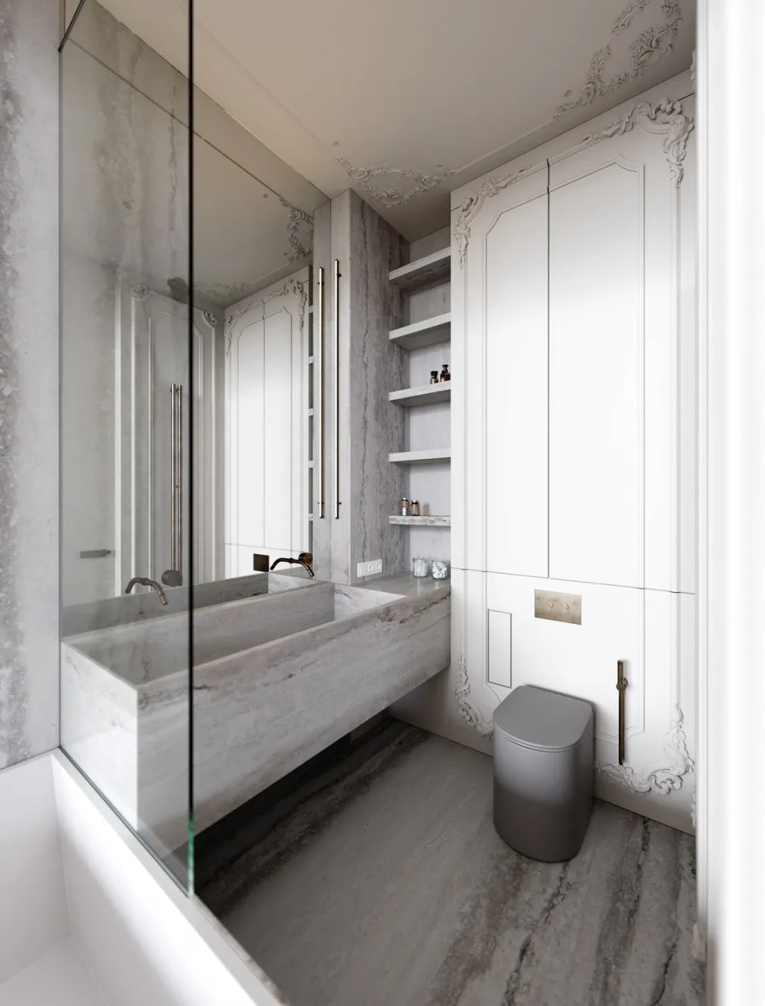 现代轻奢公寓设计丨Konstantin Kildinov-31