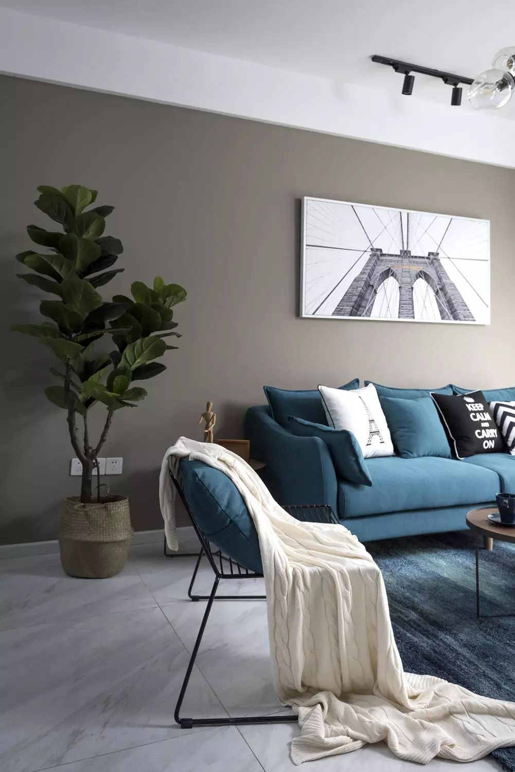 72㎡北欧风小户型,简约舒适大气之作-14