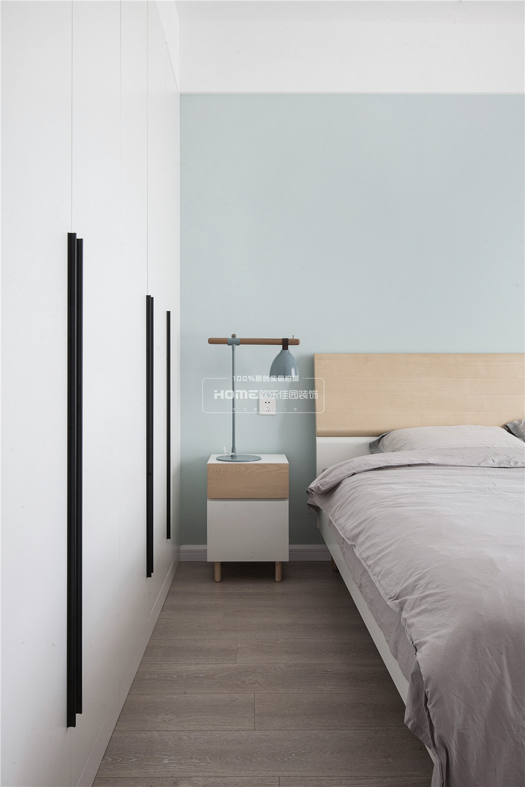 80 平北欧风润城家居,原木清新打造宽敞成长空间-33