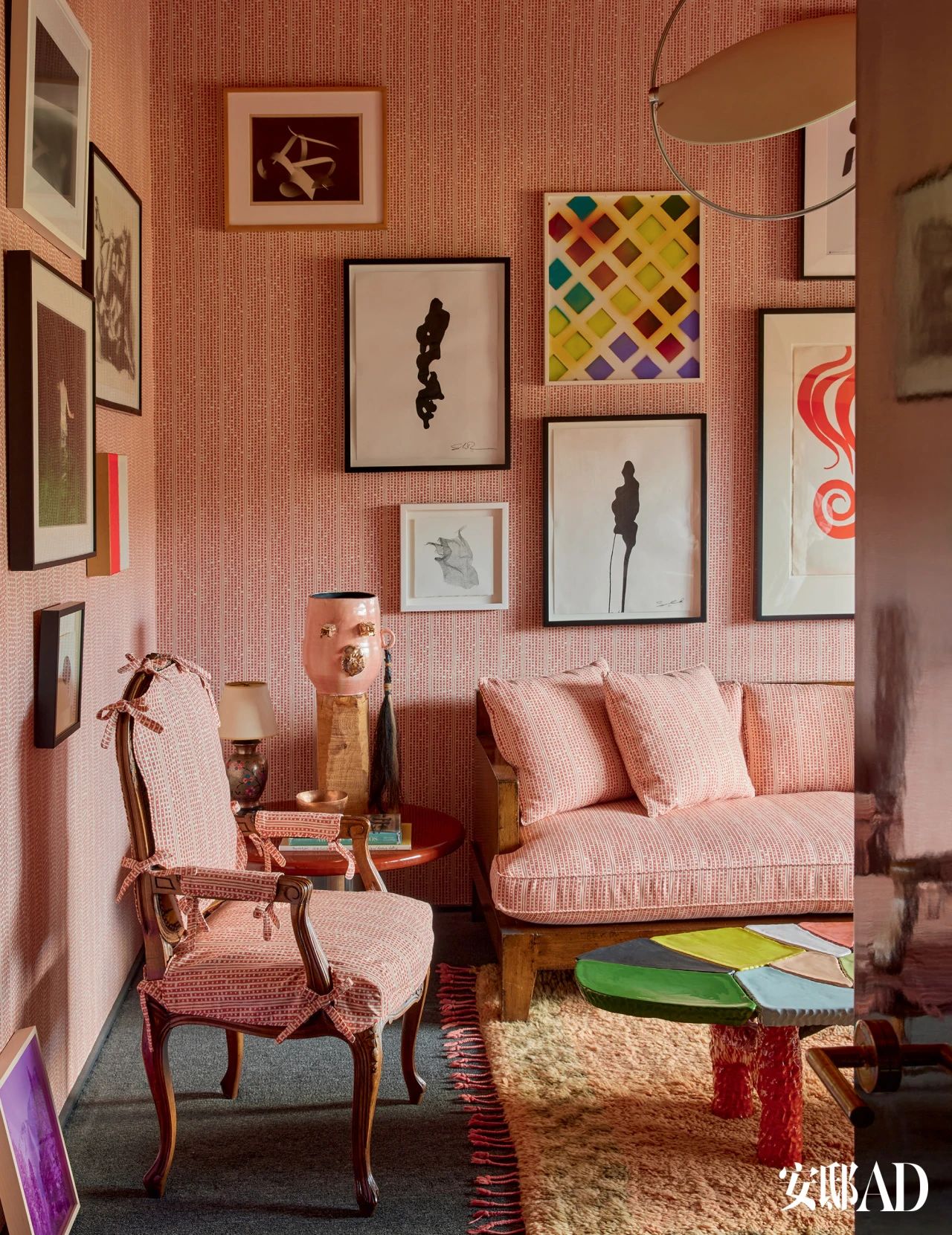 好莱坞艺术藏家伴侣的老宅新生丨AD100 设计师奥利弗·M·福斯（Oliver M. Furth）-12