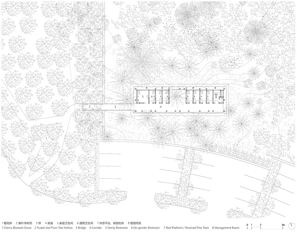 谷里的窗,树上的云,南京四方艺术湖区公共卫生间丨中国南京丨南京大学建筑规划设计研究院有限公司 物物建筑-141
