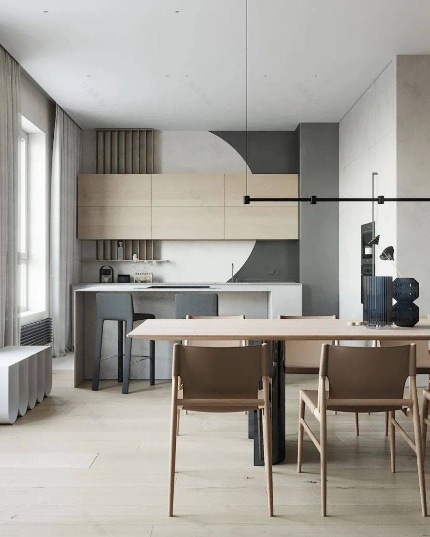 109㎡简约私宅丨MOPS architecture studio-20