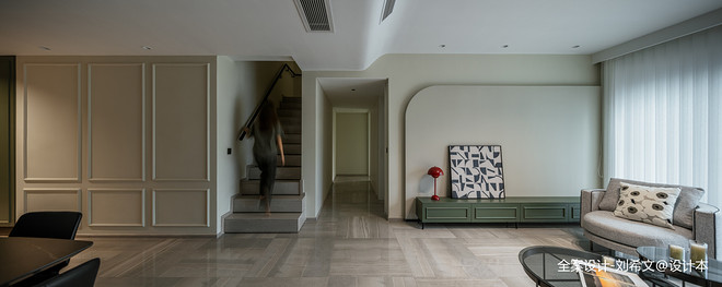 复式189平米装修案例·效果图  末·绿·极致收纳＋全功能实现-16