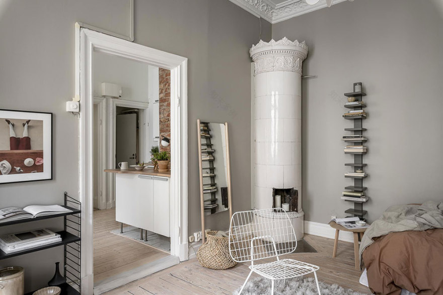 舒适小公寓,实用与美学的完美结合-13