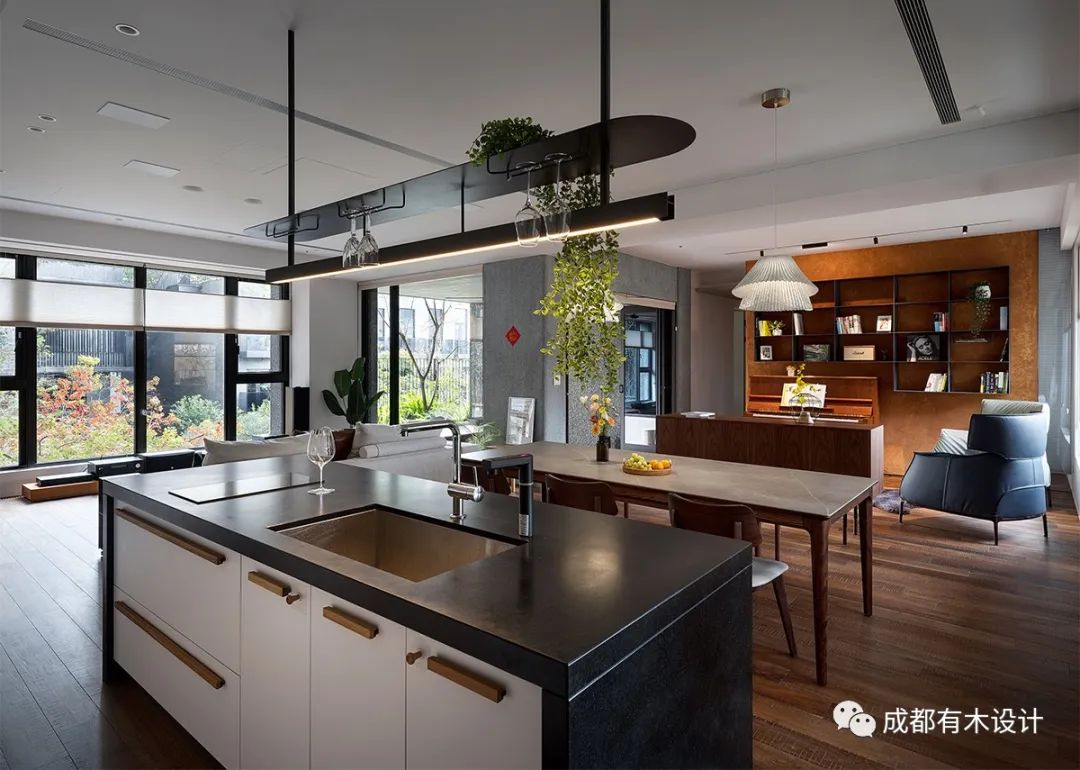现代原木感混搭居所丨大墨-40
