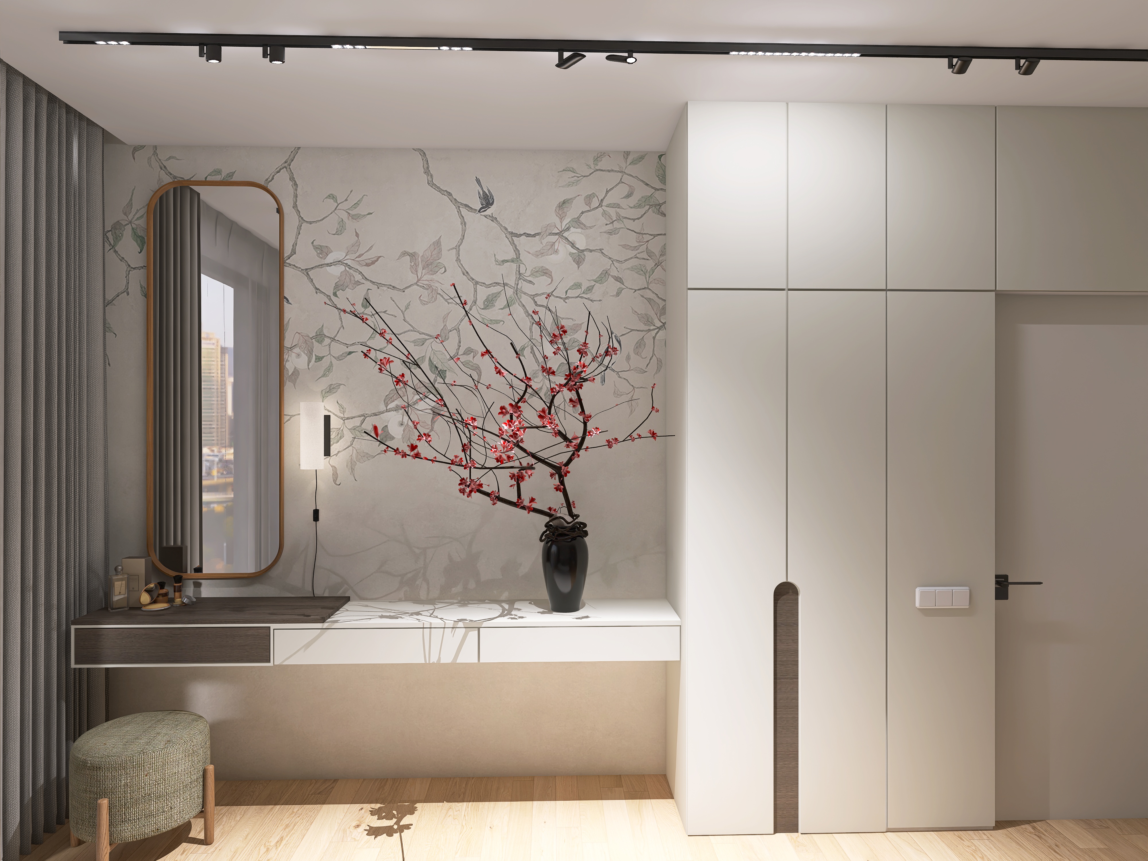 Japandi风格三居室公寓学习项目-9