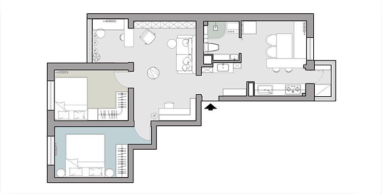 原木色的温暖,看到岁月静好的模样丨中国北京丨久栖设计-58