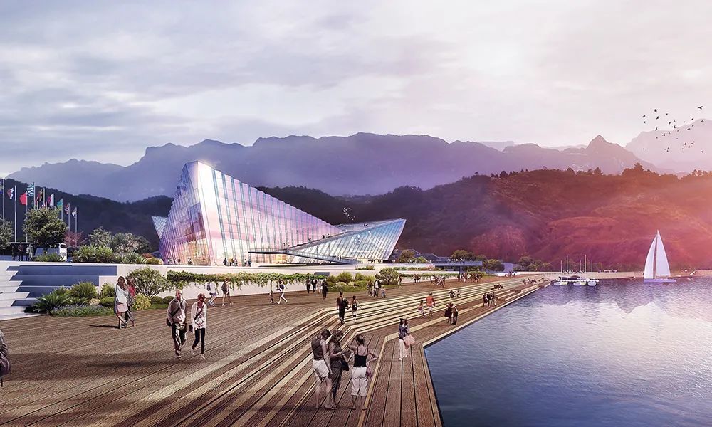 张家界丝路风情街展示中心 | 文化策划与绿色生态的融合-8