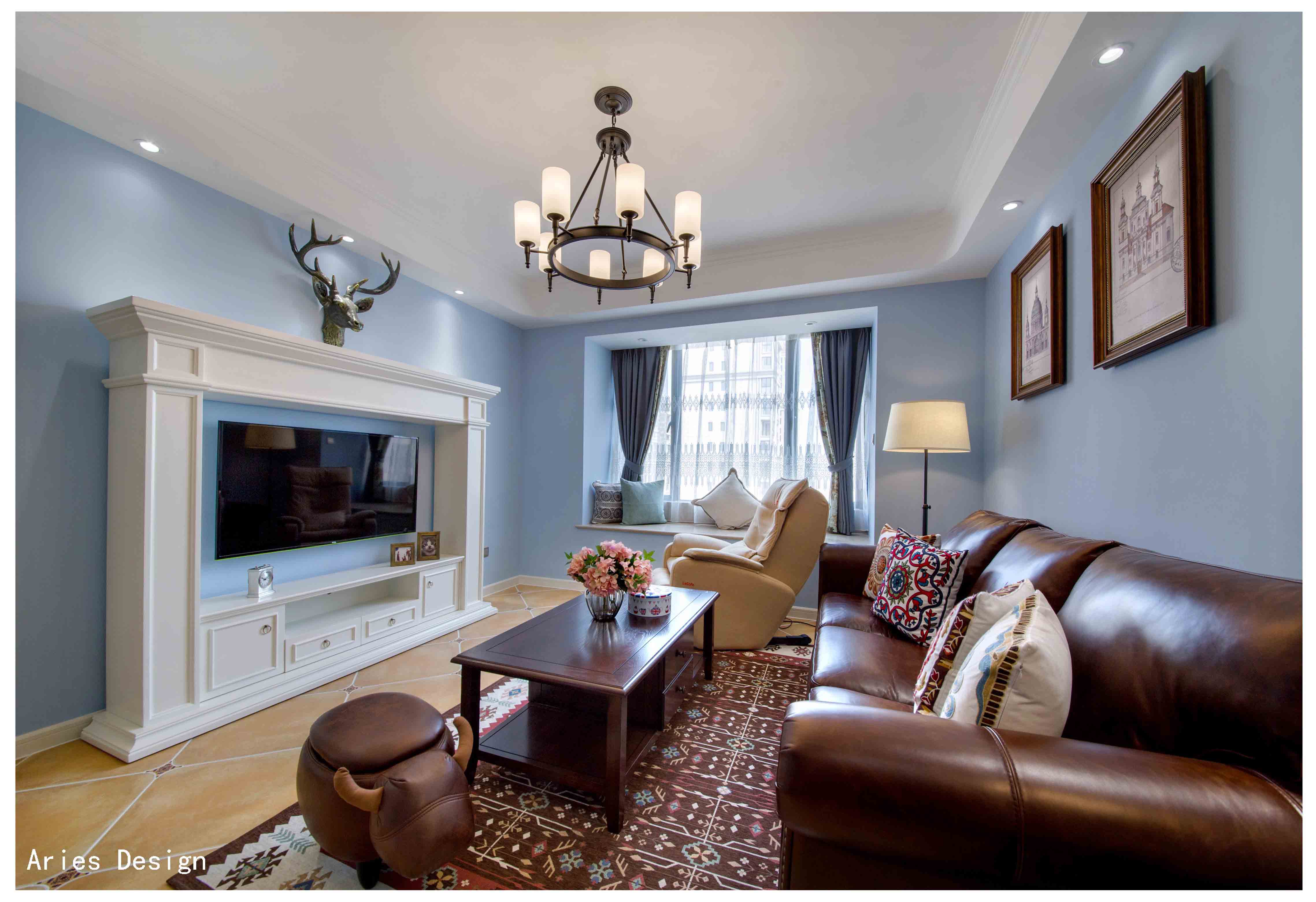 中海寰宇天下【宁波】·杨多来打造 110 平小美式温馨家居-29