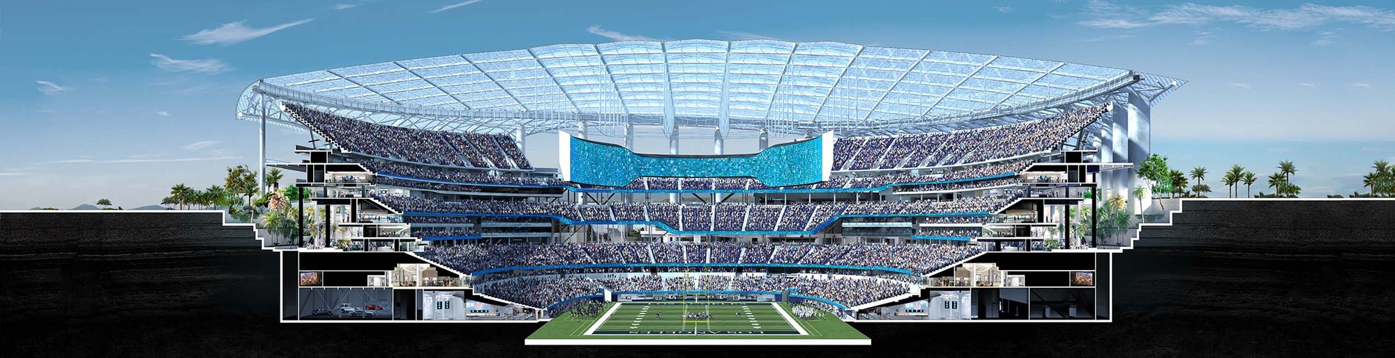 索菲体育场丨美国丨HKS-36