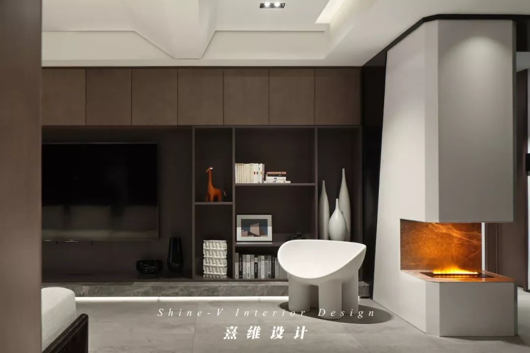 《慵野》 | 宏观下的细腻木质大平层设计-46