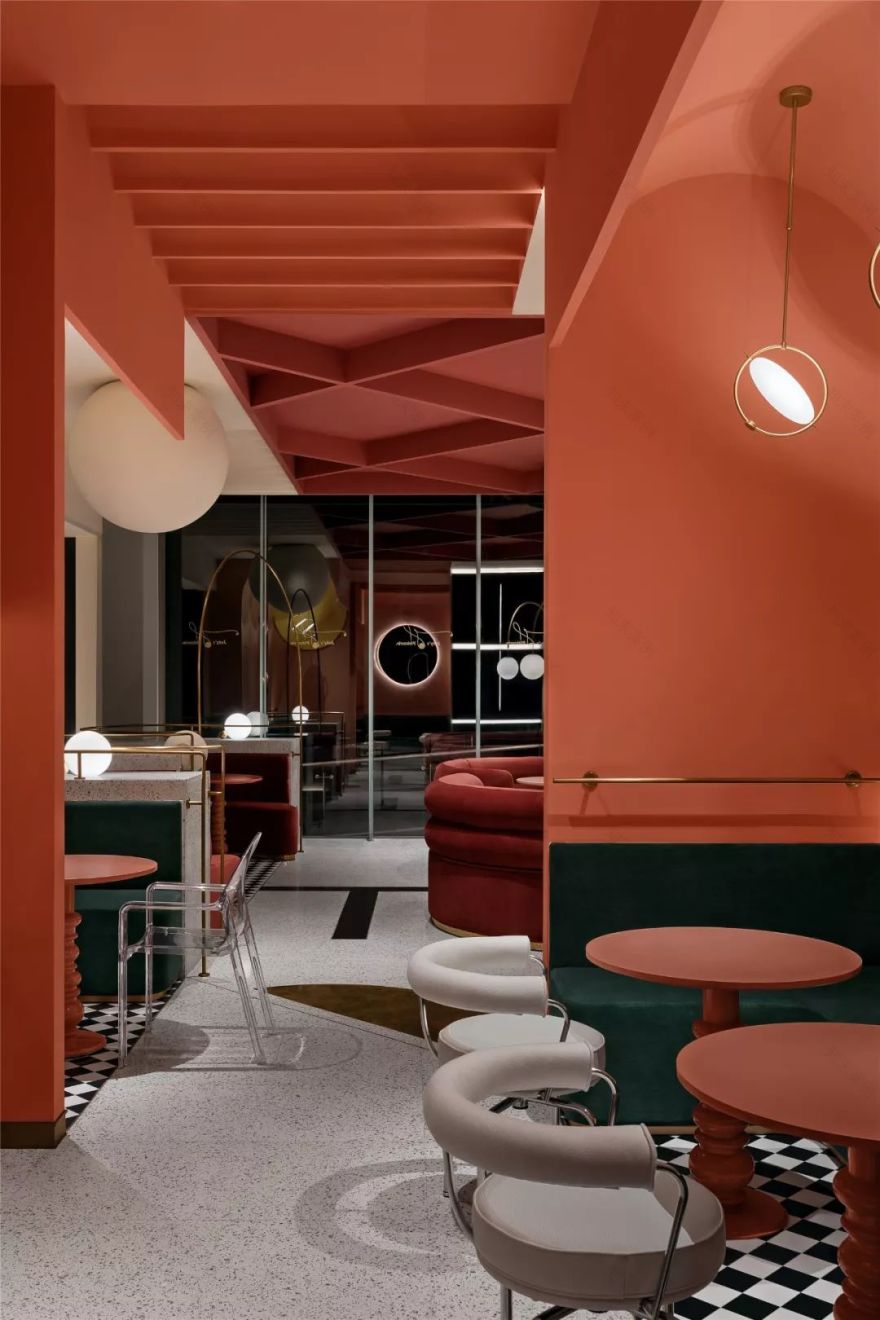 梦幻法式甜品屋 | 色彩与圆形的完美交响-33