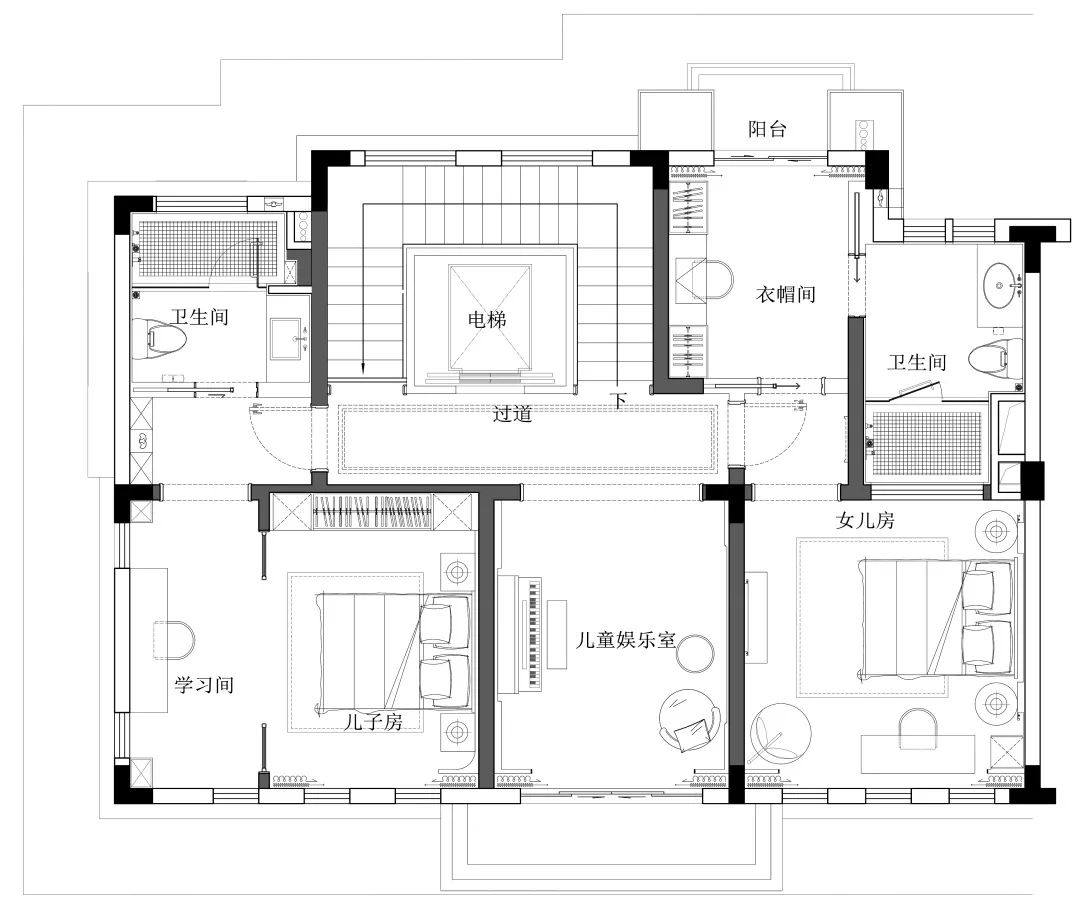 隆腾盛世 K3 别墅 | 岭南中式私家院墅，诠释东方美学生活-133