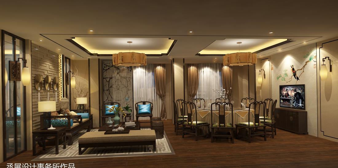 清溪怡香阁酒楼——现代中式风格演绎餐饮空间-12