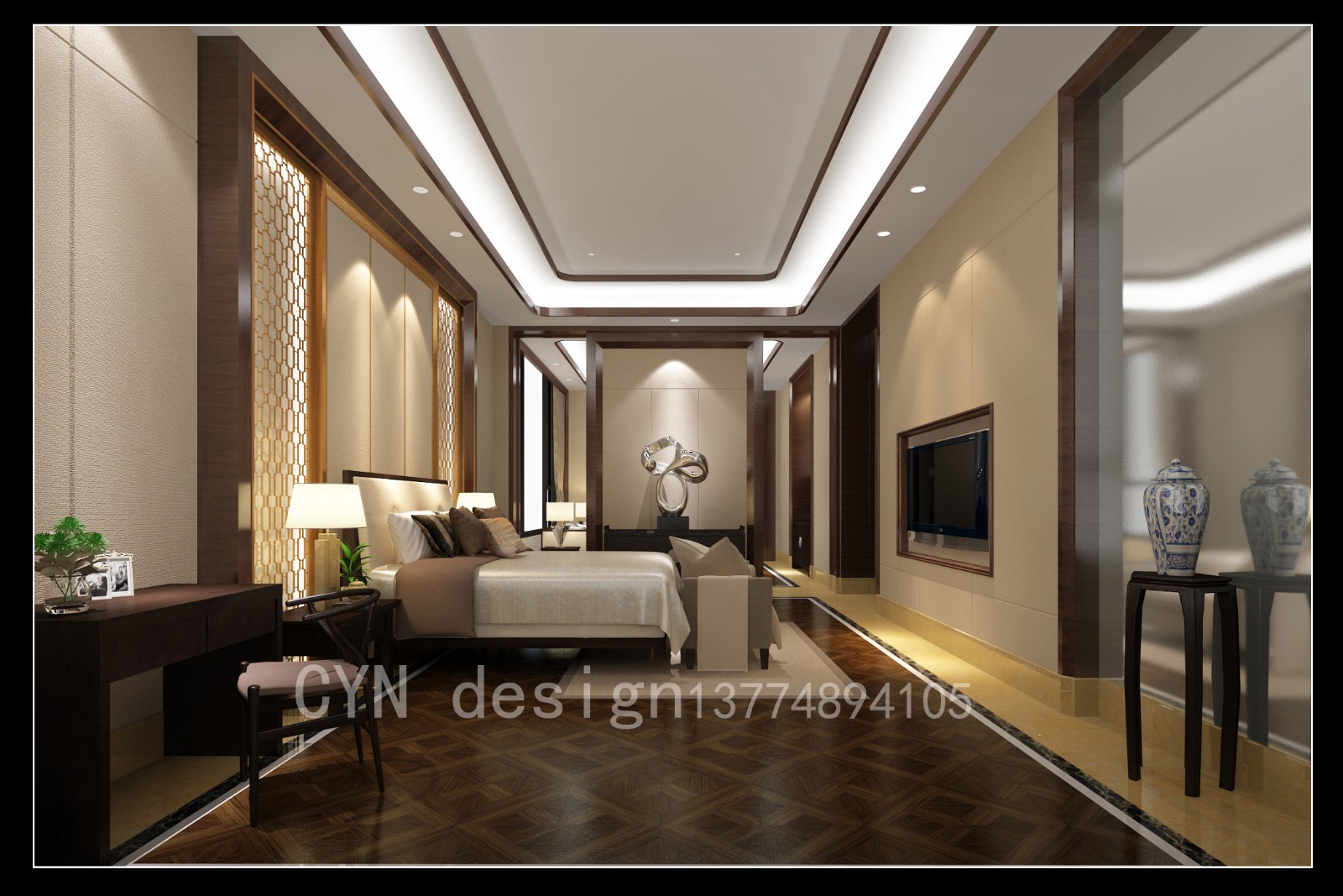 泉州晋江自建现代中式别墅-17