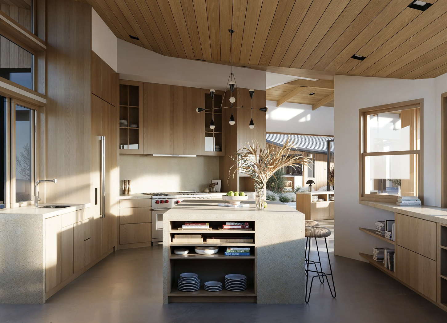 锡耶利托路 托马斯大火灾后重建项目

注：Cielito可能有更合适音译，需根据具体背景确定，但一般按发音规则音译成锡耶利托 ；Thomas Fire是特定的托马斯大火，Rebuild这里推测是指灾后重建项目 丨俄罗斯图拉丨David Hertz Architects等-29