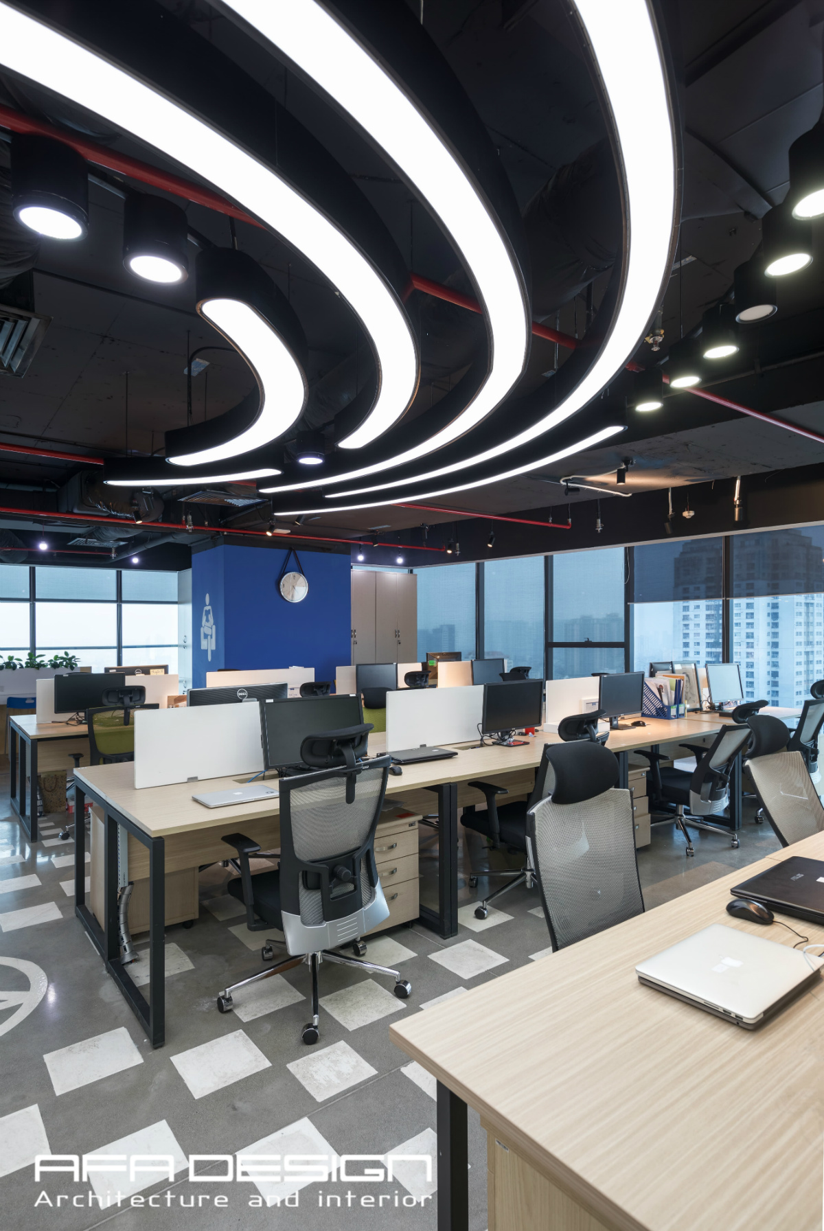 Văn phòng công nghệ AI&T 设计施工项目丨AFA Design-16