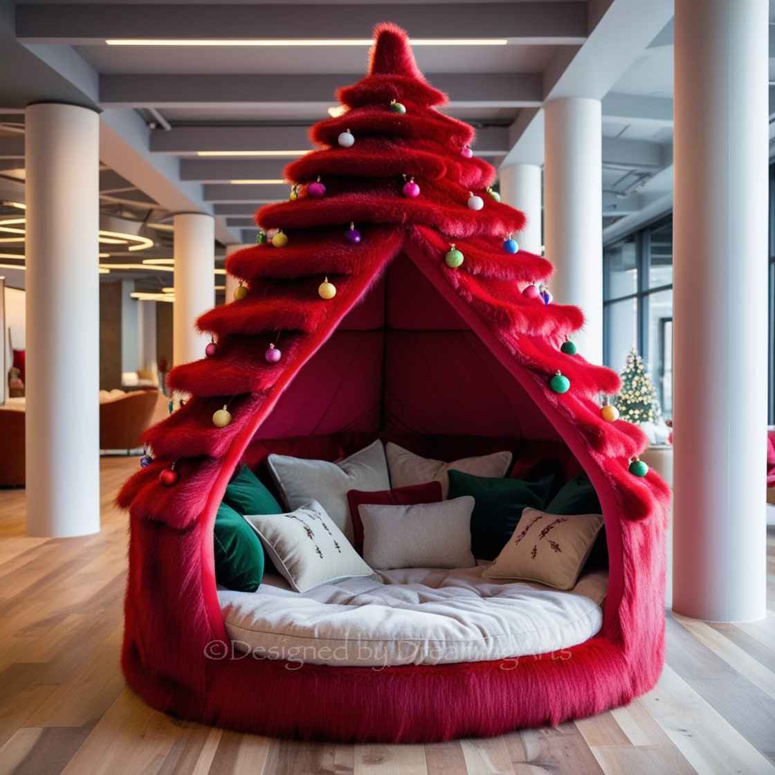 Christmas Tree Lounging Den（圣诞树休闲窝）丨FuturisticDecors-152