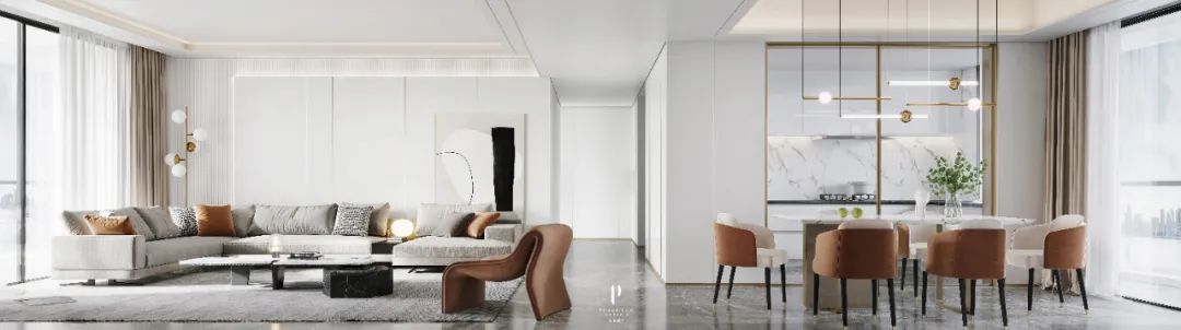 武汉品承设计 || 万科·御玺滨江 || 现代简约 || 225m²-50